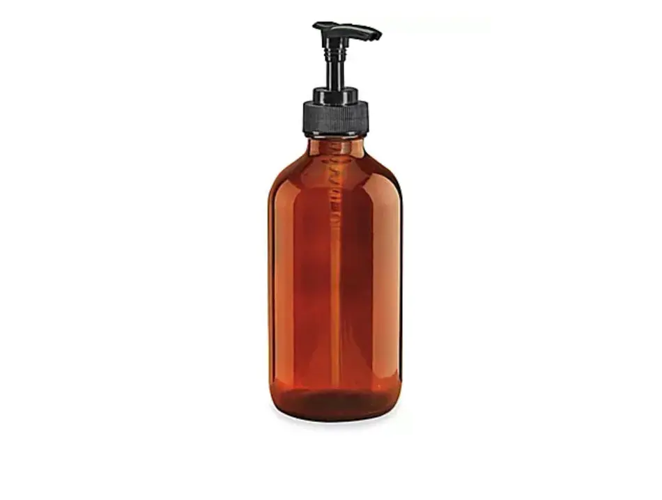 Amber Glass Pump