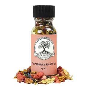 Strawberry Kisses Oil for True Love, Romance, Relationships & Confidence | Art Of The Root