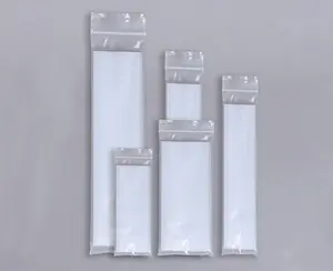 Wig transparent packaging bag for storing wigs