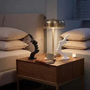 Minimalist Curved Eyeglasses Holder Stand for  ABS Die Casting Glasses Organizer Display Nightstand Office  Decorative Accessories Gift desk