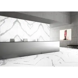 APAVISA Slab 12 mm Statuario Extra White Nat Bl-B 127,56 x 63,78 - 56.5 SqFt