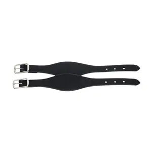 Tough-1 Shaped Leather Hobble Straps - Versatile Design for Various Uses