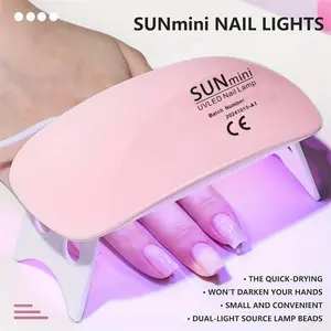 Professional LED Curing Lamp, 6w UV Resin Lamp Dryer, Practical Jewelry Making Tool, Efficient Drying Solution for Crafters & Jewelers, Portable Nail Dryer