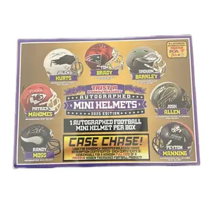 2025 Tri-Star Hidden Treasures Autographed Mini Helmets Edition - 1 Autographed Football Mini Helmet per Box - Case Chase!