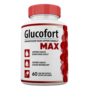 Glucofort MAX Blood Sugar Support Capsules, Max Strength (1 Pack)