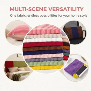 1PC Premium Corduroy Textile (50cm x 150cm) for Home Decor and Apparel: Versatile Fabric for DIY Jackets, Skirts, Throw Pillows, and Garment Lining