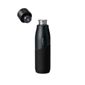 LARQ Bottle Movement PureVis - Lightweight Self-Cleaning and Non-Insulated Stainless Steel Water Bottle with UV Water Purifier