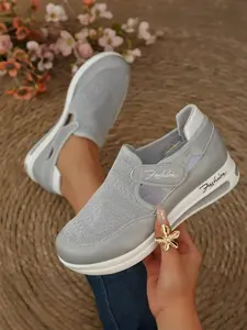 Women's Fashion Versatile Comfortable Velcro Shoes, Lightweight Breathable Mom Shoes, Perfect Birthday Gift for Moms