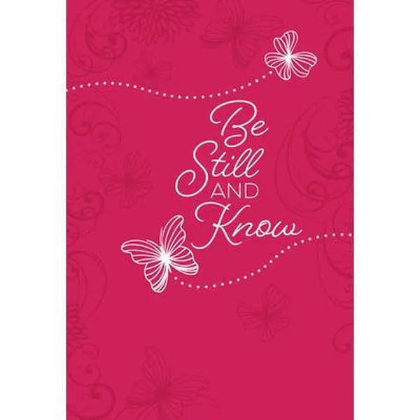 USED Book - Be Still and Know: 365 Daily Devotions by Broadstreet Publishing Group LLC (Imitation Leather) - english