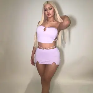 Kaia two piece skirt set