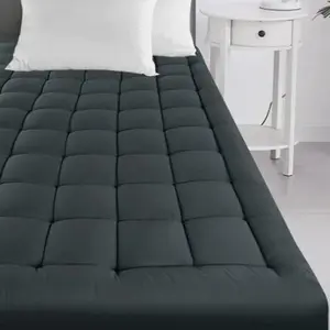 Quilted Fitted Mattress Topper Stretches sleepyhead mattresstopper