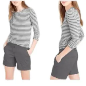 Hybrid & Company Womens 7 Inch Inseam Super Comfy Bermuda Walking Shorts size 13