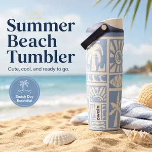 Owala FreeSip Sway 30oz “Vintage Surf” – Limited Edition Coastal Insulated Water Bottle