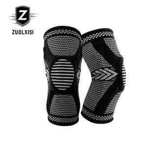 2-piece professional sports knee support set, suitable for knee support during training, ideal for ACL injuries, arthritis pain relief, and sports protection.