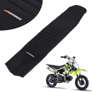 Dirt Bike Seat Cover, Particle Surface Gripper Soft Seat Cover, Universal for CRF CR XR YZ TTR PW WR DRZ RM RMZ KX KLX EXC SX SSR Apollo SDG Thumpstar Dirt Pit Bike, Motorcycle Accessories