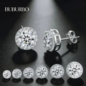 2026 Trend S925 Silver Soft-Needle Studs | New Arrivals Zircon/Moissanite Style Men’s Jewelry | W/ Authenticity Certificate | For Hip Hop Lovers/Daily Wear Guys/Young Adults/Office Males