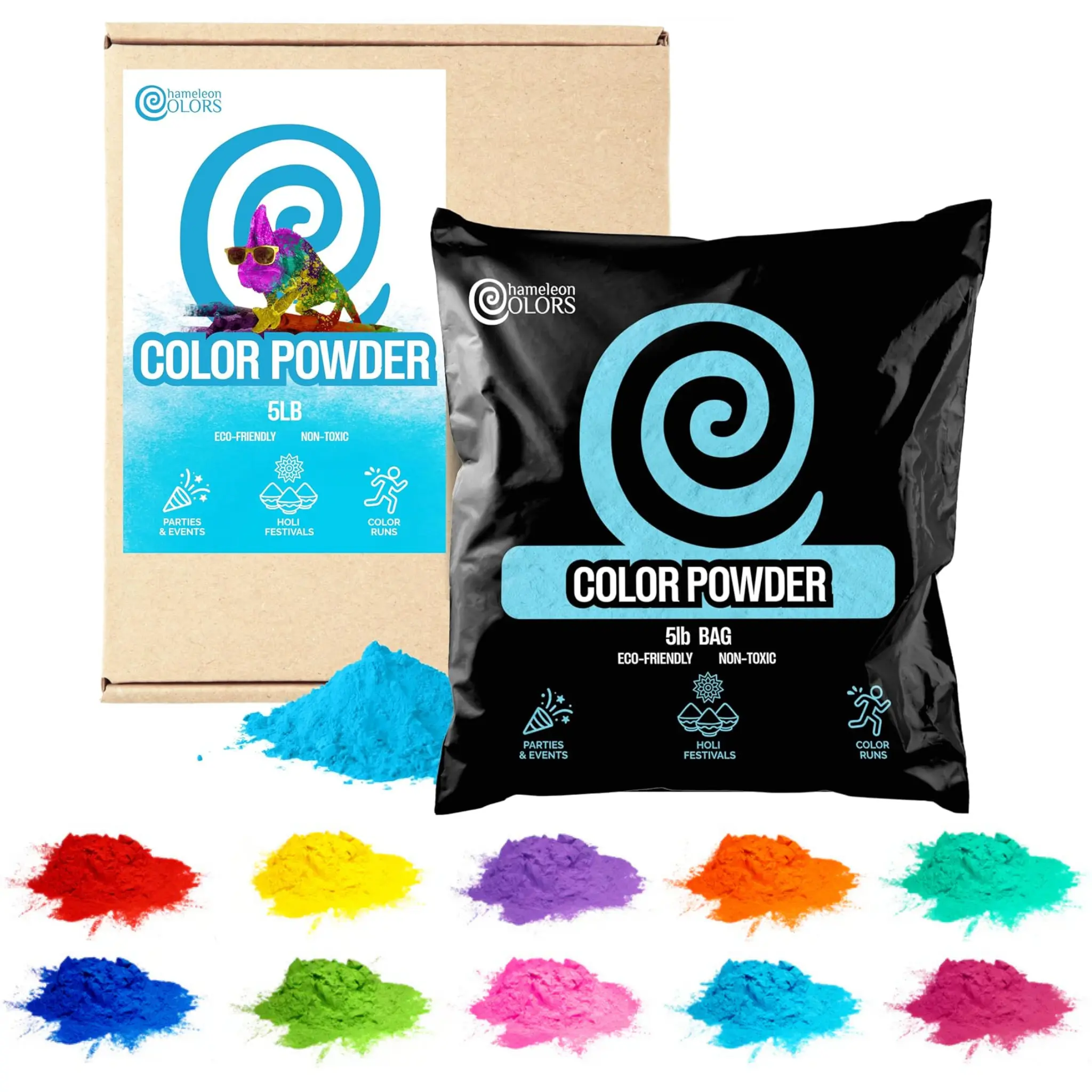 Color Powder 5 Pound Bags | Choose Your Color (Available in 11 Colors)