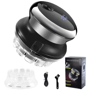 Rechargeable Hair Clipper, 1 Box Electric Hair Trimmer with LED Display, Round Shape Hair Cutting Kit for Men, Great for Stylists Barbershop Salon Home Use