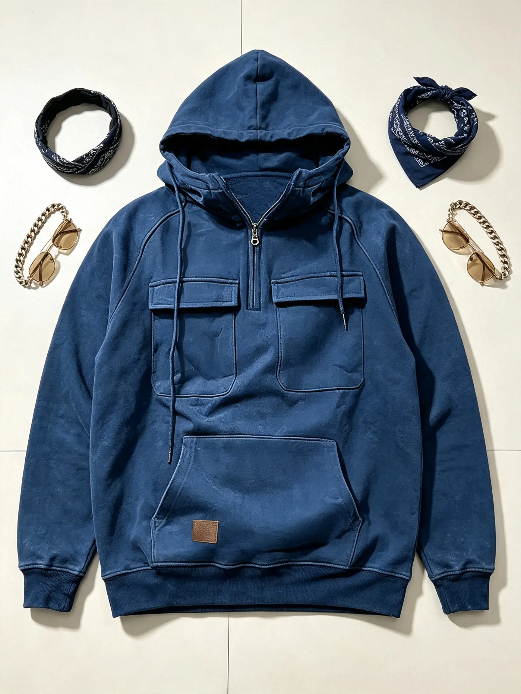 Cargo Hoodies for Men Tactical Sweatshirt Quarter Zip Cargo Pullover Man sweatshirts hooded sweatshirt winter outfits men men gifts Fashion Outdoor Hoodie Long Sleeve