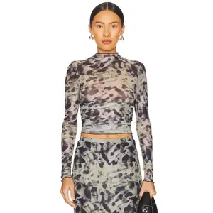 BY.DYLN Nina Top in Leopard