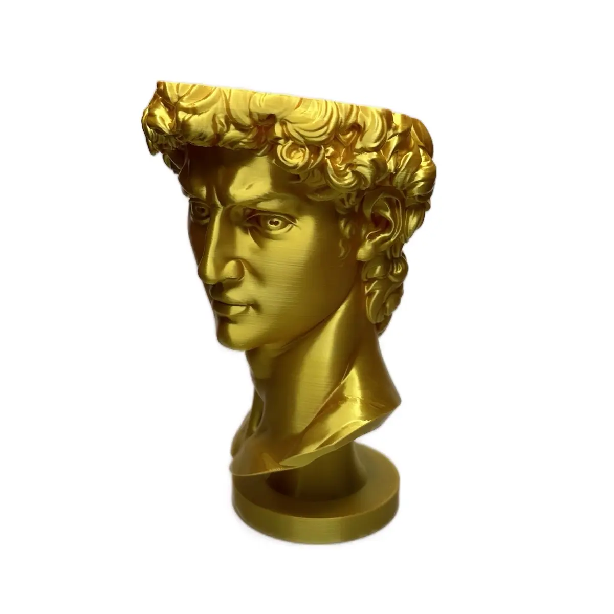 Greek-Style Bust Planter 3D Printed – Elegant Mythology-Inspired Flower Pot