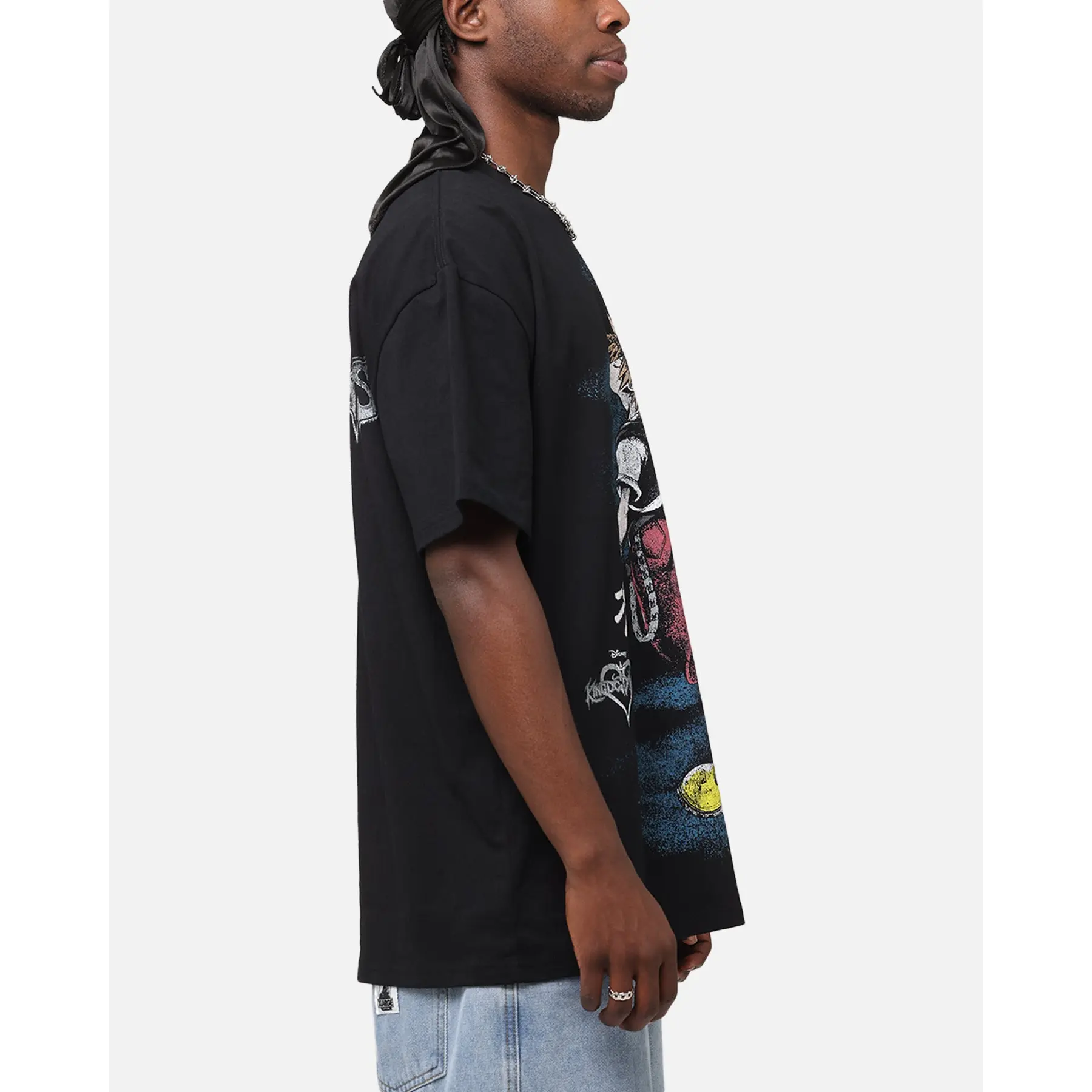 73Studio Disney Kingdom Hearts Sora Heavyweight T-Shirt Black