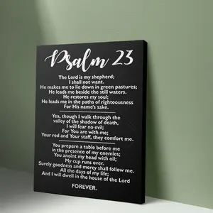 2D Flat, 1pc Framed 2D Flat Canvas Artwork Featuring The Text of  23, Perfect for Enhancing The Decor of Your Living Room, Bedroom, Office, Study, Hallway, Dining Area, Or Any Other Space