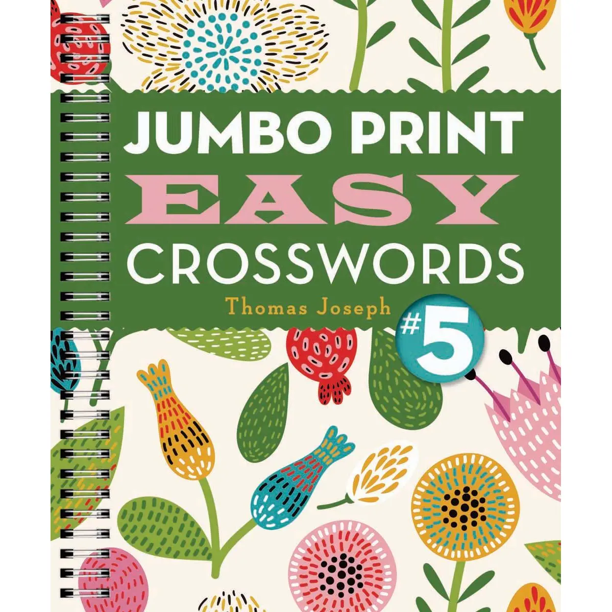 Jumbo Print Easy Crosswords #5