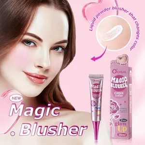 Gradient Blush Balm Set, Liquid Color Changing Blush, Long-Lasting Natural Finish, Suitable for All Skin Types, 6ML X 3 Pieces