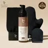 Beauty by Earth Self Tanner Mousse Kit - Flawless Smooth Sunless Tanning Safe Made in USA with 3 Piece Applicator Kit for Streak Free Even Application