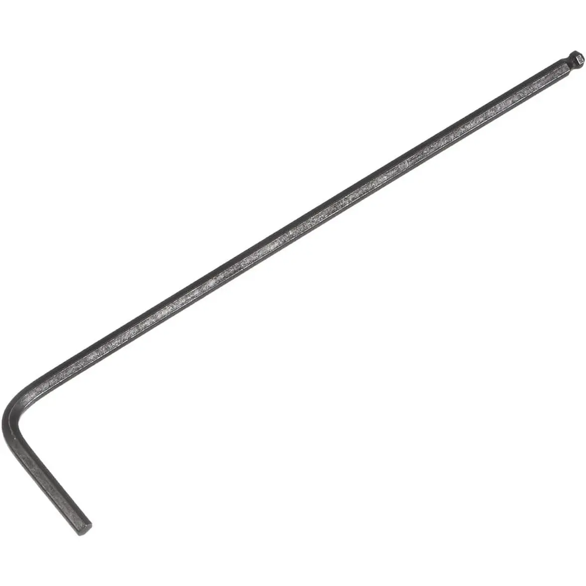 5/64" Ball End Hex Key Wrench, L Shaped Long Arm CR-V Repairing Tool, Black