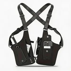 Multi-functional sports backpack suitable for both men and women, hidden underarm and dual shoulder design, hiking and cycling backpack, tactical bag, gift for father on Christmas, multi-pocket backpack, for storing mobile phone, bank card and keys.