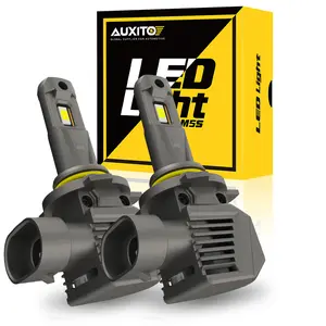 Auxito 9012 LED Headlight Bulbs kit 22000LM High Low Beam 6500K White Bright M5S Auxito 9012 LED Headlight Bulbs kit 22000LM High Low Beam 6500K White Bright M5S