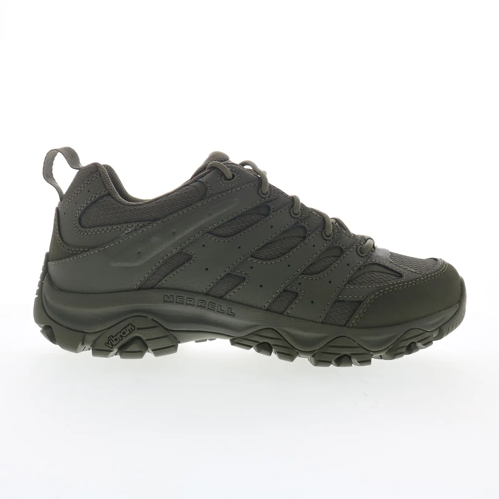 Merrell Moab 3 Tactical J004117 Mens Green Leather Athletic Tactical Shoes
