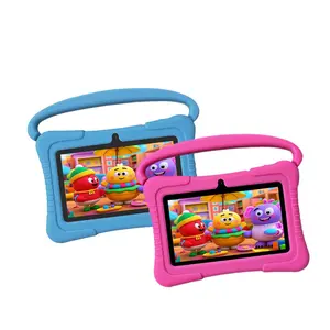 7 Inch Android WiFi Tablet, Parental Control Tablet, Educational Learning Tablet, Shockproof Tablet for Kids, Birthday Gift