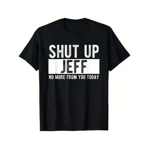 Mens Casual Cotton TShirt with Humorous Quote Bold White Text Round Neck Classic Fit Perfect for Y2K Style and Vintage Metalcore Outfits