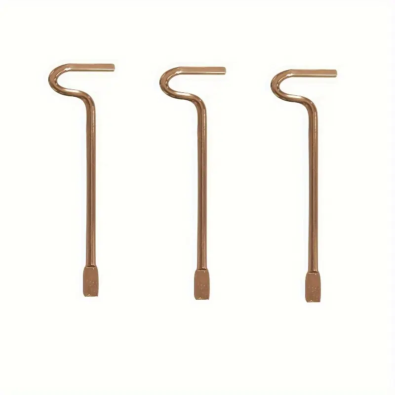 6pcs Kwikset Emergency Keys Kwikset Emergency Keys - Bedroom/Bathroom Door Hardware Compatible with Interior Levers and Knobs