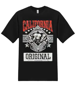 California Original All-Star CA CALI Life Republic Street Urban Graphic T-Shirts