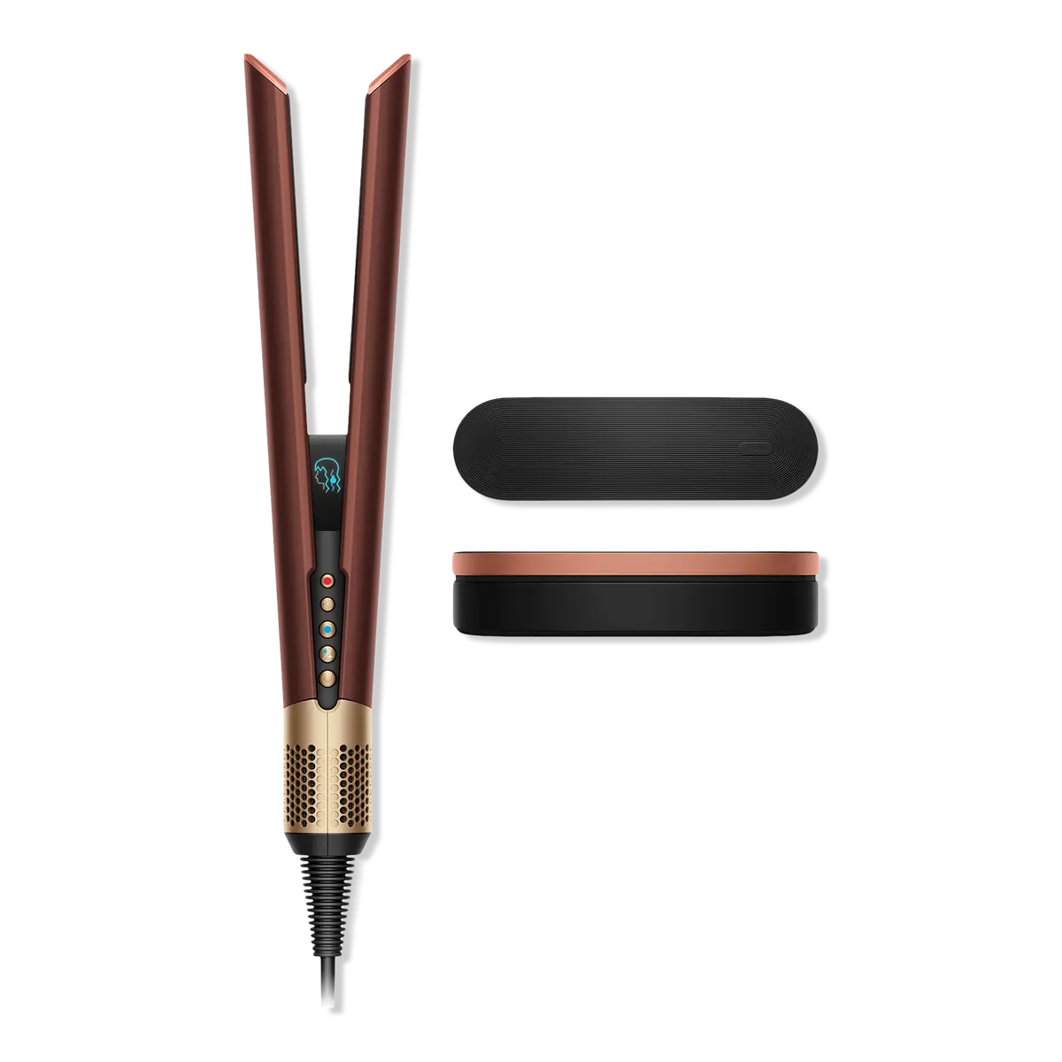Dyson Limited Edition Airstrait Wet-To-Dry Straightener In Plum And Copper