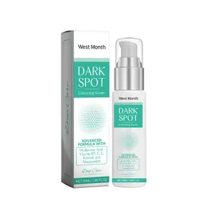 West Month Dark Spot Correcting Serum | With Niacinamide, Retinol, Vitamin C, Hyaluronic Acid & Panthenol | Fade Dark Spots, Brighten & Even Skin Tone | Deep Hydrating, Gentle Non-Irritating Sensitive Skin Face Serum