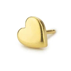 Gold Heart Map Push Pin