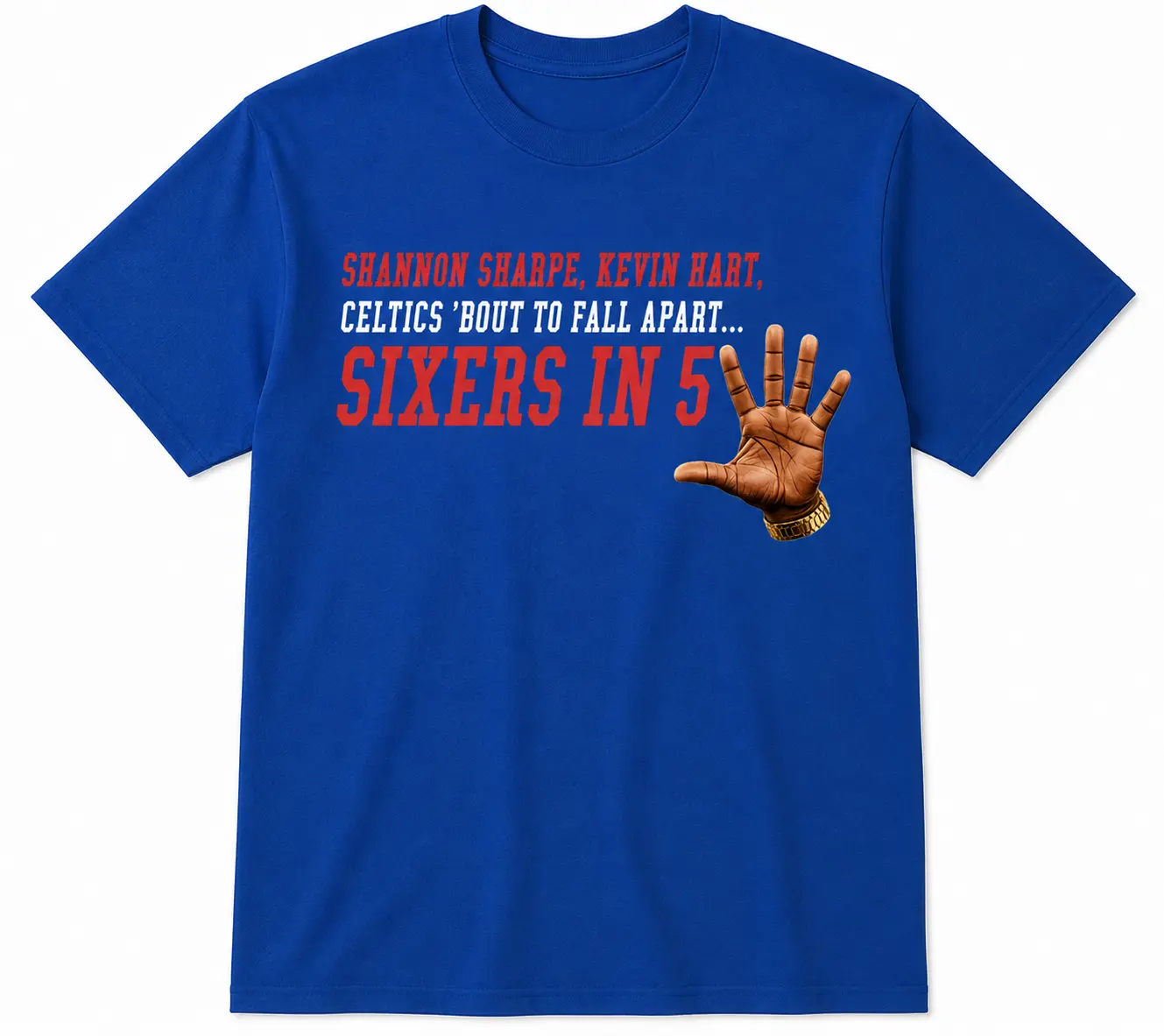 "Sixers In 5" Tee