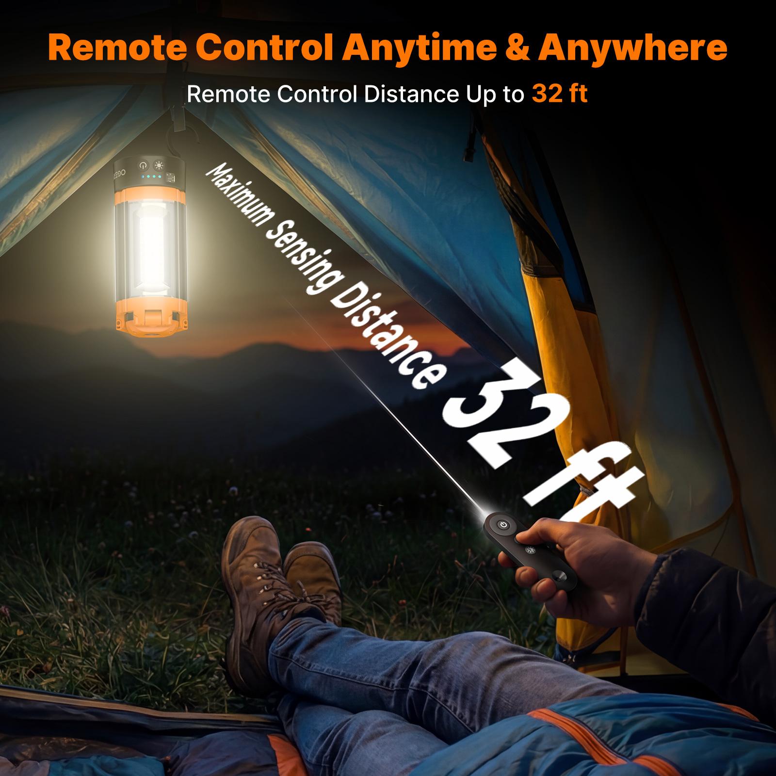 Mother's Day Gift OGERY 10000mAh Camping Light with Remote Control & Power Bank - Rechargeable 2200 Lumens Dimmable Work Light, Emergency Light & Detachable Tripod (1.75-6.5 Ft) for Outdoor, Hiking, Home & Emergency Mother's Day Gift OGERY 10000mAh Camping Light with Remote Control & Power Bank - Rechargeable 2200 Lumens Dimmable Work Light, Emergency Light & Detachable Tripod (1.75-6.5 Ft) for Outdoor, Hiking, Home & Emergency