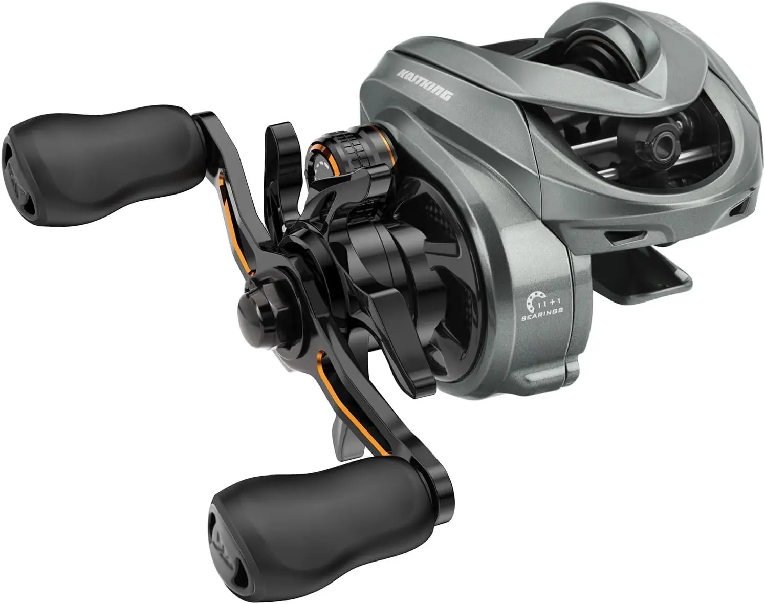 KastKing Kestrel Carbon Baitcasting Fishing Reels, Finesse Baitcaster | Max Drag: 12.0 lb, 11+1 Double Shielded BB, 4.5 oz, Carbon Frame, Flyout Arc Finesse Brake, 1/32 oz Lure Casting