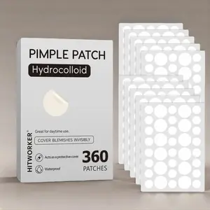Hydrocolloid Pimple Patch, 360pcs Acne Covering Stickers, Acne Spots, Acne Patches, Acne Treatment, Spot Cover Stickers for Face and Skin, Gentle Skin Care Products for Women & Men, Blemish Barrier, Blemish Patches