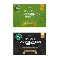 Green Tea + Bamboo Charcoal - 2 Pack