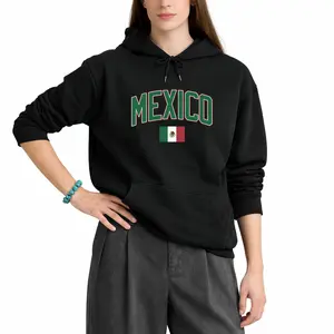 Vintage Mexican Flag Hoodie – Long Sleeve Shirt Celebrating Hispanic Heritage