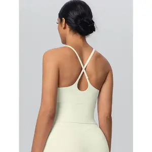 Women's sports underwear Bras, cross vest with pad, high elastic permeability, fitness vest for physical fitness, belt sports underwear, hollow vest, upholsted sports underwearRAIMENTRY