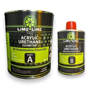 LiME LiNE Automotive Clearcoat - High Gloss Acrylic Urethane 2k Top Coat with Hardner Included