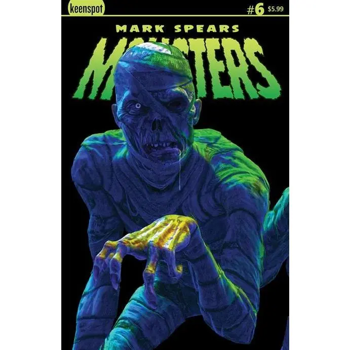 Mark Spears Monsters #6 Cover B Mark Spears The Cursed Mummy Variant